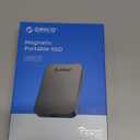 ORICO 1TB Magnetic Portable SSD, Metal Body, 4K 120 fps ProRes HDR Record and Store, Up to 460MB/s, USB C&A 2 in 1 Cable, External SSD Compatible with iPhone 16 Pro Max, Tablet, Computer  K5PLUS