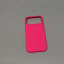 Cordking for iPhone 17 Pro Max Case, Silicone Ultra Slim Shockproof Protective Phone Case with [Soft Anti-Scratch Microfiber Lining], 6.9 inch, Hot Pink