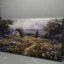 Large Wall Decor for Living Room Canvas Wall Art for Office Wall Decorations for Bedroom Garden Painting Artwork Room Home Decor 24x48 in (48L" x 24W")