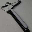 SKYLEO Led Desk Lamp - Desk Light for 31.5" Tall - 5 Color Modes X 11 Brightness Levels - Adjustable Swing Arm - Timmer & Memory Function - 12W Lamp for Desk - Black