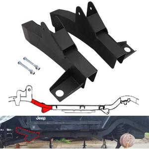 NIXFACE Front Driver and Passenger Trail Control Arm Frame Repair Fit for 97-06 Jeep Wrangler TJ LH RH