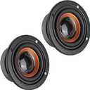 2Pack 2" 63mm 4 Ohm 5W Full Range Stereo Woofer Loudspeaker 2inch, Audio Speaker Replacement for Arduino Projects & DIY Electronics