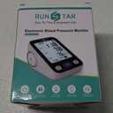 RunStar Upper Arm Blood Pressure Monitor with Wide Range Cuff (8.6'' -16.5'') for Home Use FSA&HSA Eligible, Automatic Digital BP Machine with Storage Bag, 2x99 Reading Memory