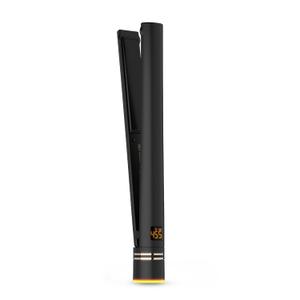 HOT TOOLS Pro Artist Black Gold Ionic 1 Inch Flat Iron - Use as Straightener for Sleek Straight Hair or Use Rounded Edges for Shiny Curls and Waves, Stylist-Preferred Styles