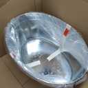 Large 6-Gallon Galvanized Tin Beverage Tub, 20x14x10 inches (Pack of 2)