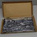 4 Tier Spice Rack for Cabinet, Spice Rack Organizer, Depth Adjustable Spice Holder for Countertop, Cupboard, Pantry, Seasoning Shelf, Metal, Black