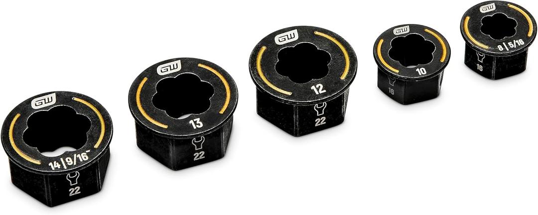 GEARWRENCH 5 Piece Bolt Biter Metric Wrench Insert Set - 86191