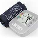 Blood Pressure Monitors for Home Use, Automatic Upper Arm Blood Pressure Machine with Digital Screen, BP Machine with Large Cuff 8.7" - 16.5" Adjustable, Adult Elderly (White)
