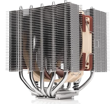 Noctua NH-D12L, Low-Height Dual-Tower CPU Cooler (120mm, Brown)