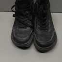 Men's Orthopedic Diabetic Winter Boots: Wide Toe Box Dress Comfortable Arch Support Plantar Fasciitis Leather Oxfords Walking Shoes, Casual Warm Ankle Mid Boots for Foot and Neuropathy Pain Relief (9.5 Wide, K1-black)