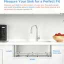 Sanycasa Stainless Steel Kitchen Sink Grid – 24-3/4” x 15-5/8” Sink Protector for Single Bowl Sinks – Rear Drain with Corner Radius 3/8", Durable Sink Grate & Drying Rack for Glassware