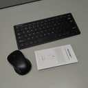 TECKNET Wireless Keyboard and Mouse Combo, Mini Cordless Computer Keyboard and Mouse Set 2.4GHz, Silent Adjustable 1600 DPI, Quiet Click, Lag-Free for Computer, Laptop, PC, Windows, Mac, Chrome OS