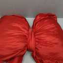 SmoothNovelty Valentines Day Red Bow Throw Pillow 18 Inch x 16 Inch Valentines Home Decoration Red Soft Decorative Pillow for Cushion Bed Sofa Couch Holiday Outdoor Car Home Decorations