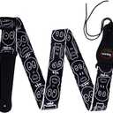 Rayzm Guitar Bass Strap,Polyester Strap for Acoustic Guitars, Electric guitars, Bass guitars