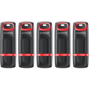 JUANWE 64 GB Flash Drives 5 Pack, USB 2.0 Drives Thumb Drives 5 Pack Jump Drives Multipack, USB Sticks with LED Indicator for Computer Data Storage