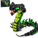 Mechanical Snake Building Sets, Creative Snake Animal Collection Toy, Adult Home or Office Decor, STEM Building Toy Gift for Teens Girl and Boys 8-14 (689PCS)