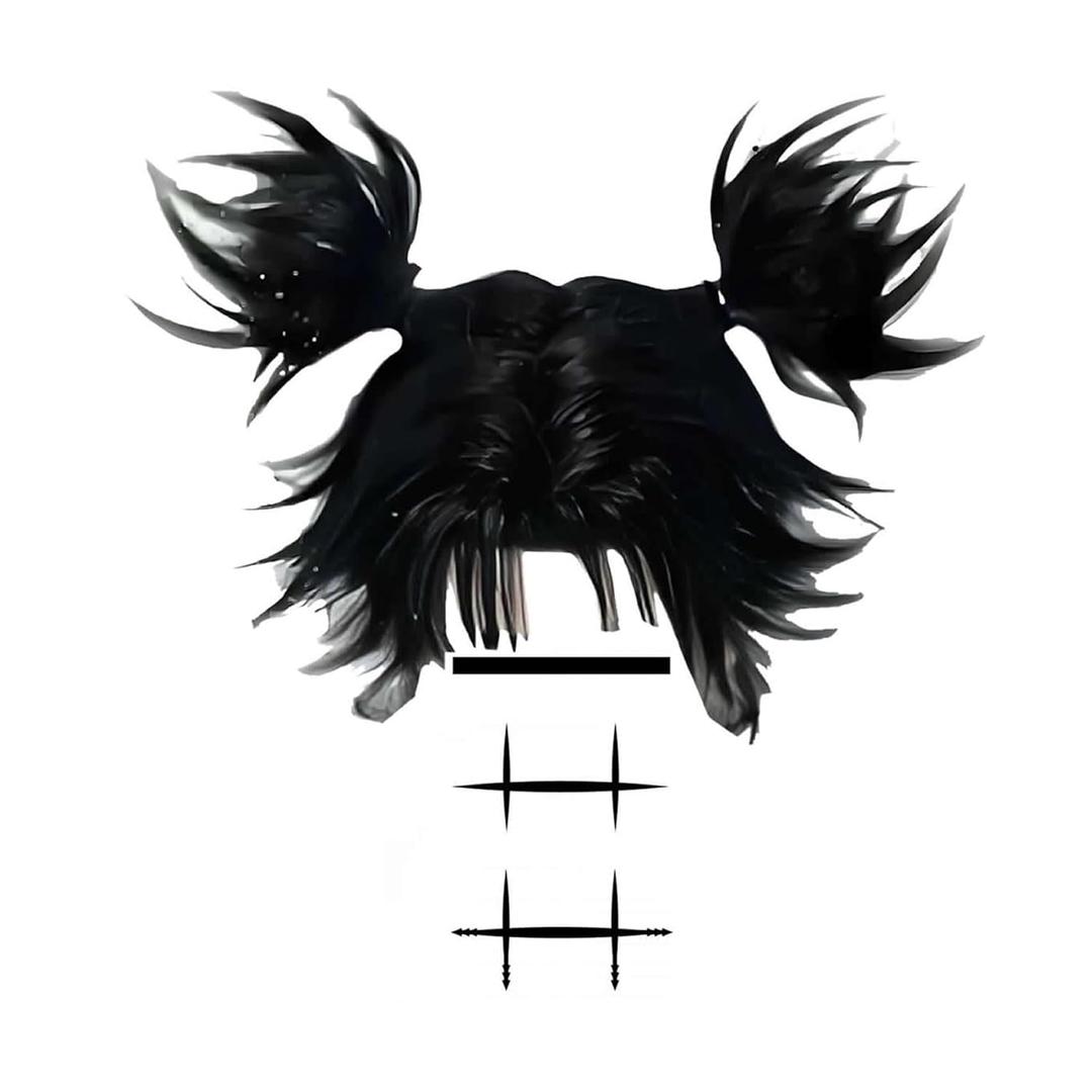 Choso Cosplay Wig Character Cosplay Props Decoration Tattoo Stickers Props Costume Accessories (01)