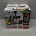 Ninja NeverClog Cold Press Juicer | Powerful Electric Slow Masticating Juicer with Pulp Control | XL Capacity | 24 oz. Juice Jug & 36 oz. Pulp Container | Dishwasher Safe | Charcoal | 150W | JC151