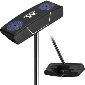 MAZEL Stand Up Golf Putter with Graphite Shaft for Men & Women,Ultra Low Center of Gravity,More Stable for Accurate Aim,34 Inch (Black)