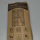 Magnetic Screen Door, Keep Bugs Out, Pet & Kid Friendly Works with Front Doors, Sliding Doors, Fit Door Size 34 x 78 Inches Black