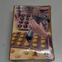 Spritz Cookie Press Gun Kit,13 Cookie Discs+8 Icing Nozzles Perfect for DIY Christmas Cookies and Decorating Cookies,Gifts for Wome（black）