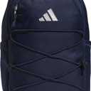 Adidas Amplifier School Backpack 27L Optional Bungee, Padded 16-In. Laptop Sleeve, Holds Books + Laptop, Carries Comfortably, School Gym 