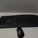 Wireless Keyboard and Mouse Combo, EDJO 2.4G Full-Sized Ergonomic Computer Keyboard with Wrist Rest and 3 Level DPI Adjustable Wireless Mouse for Windows, Mac OS Desktop/Laptop/PC