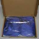 PLULON Blue Wavy Bob Wigs with Bangs Heart Sunglasses Hair Cap for Women, Colored Synthetic Hair Short Bob Loose Curly Shoulder Length Wigs for Costume Bachelorette Party Music Festival