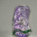 ZAFUL Two Piece Swimsuit for Women Glitter String Bikini Sets Cheeky Side Tie Thong Metallic Shiny 2 Piece Bathing Suit Purple L