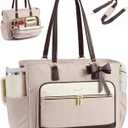 LOVEVOOK Teacher Tote Bag for Women, Work Laptop Tote, Computer Briefcase