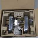 Schlage Plymouth Electronic Keypad Deadbolt Lock, Keyless Front Door Entry, Mechanical Key Backup Included, Satin Chrome, BE365 PLY 626 (Pack of 1)