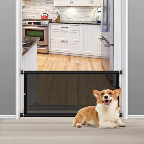 Short Pet Gate for Stairs, 28"-38" Width, Expandable Indoor Gate for Small Dogs & Puppies