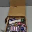 JOYIN 28 Packs Valentines Day Stretchy Balls with Cards, Classroom Exchange Gift for Kids, Valentine's Party Favors, Classroom Holiday Reward Prizes, Stress Relief Stretch Balls