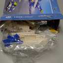 WINGIFT 510 Pcs City Passenger Airplane Building Set, 6 IN1 Plane Building Blocks Toys, STEM Aircraft Bricks with Shuttle Bus, Baggage Truck,Airplanes Model Toys Gifts for Adults Boys Girls Age 6-12+