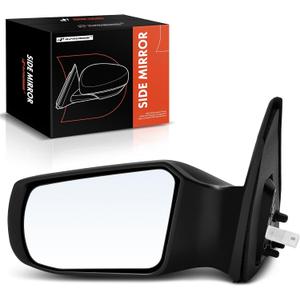 A-Premium Driver Side Power Door Mirror - Compatible with Nissan Altima 2007-2012 - Non-Heated Non-Folding Black Outside Rear View Mirror - Replace# 96302-JA04A