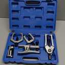 Ball Joint Separator Kit | 5 in 1 Pitman Arm Puller, Tie Rod End Tool Set, Splitter Removal Kit for Front End Service (Blue)