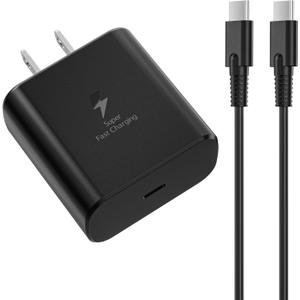 2026 New 45W USB C Super Fast Charging Android Phone Charger Fast Charger Compatible with Samsung Galaxy S25/S25 Ultra/S25+/S24/S24 Ultra/S24+/S23/S23 Ultra/S22/S20/S21/Note 20/Note 10