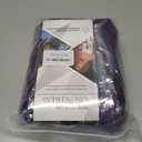 Osuntress Purple Hair Extensions 30 Inch 4 Packs, Long Pre Stretched Braiding Hair for Kids Braids, Dark Purple Synthetic Fiber total 60 Inch