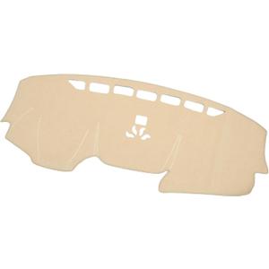 Dashboard Cover Dash Cover Mat Carpet for Honda CRV 2017-2022 Polyester Beige