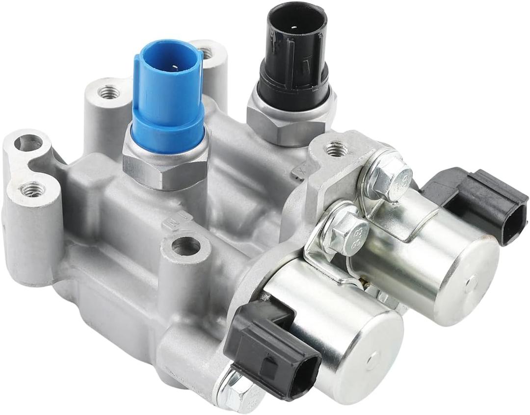Engine Variable Valve Timing VVT Solenoid Replacement for 15811-R41-L01 918-007 15811R41L01 Compatible with Honda Accord L4 2.4L 2351cc 2008 2009 2010 2011 2012 OCV Oil Control with Gasket