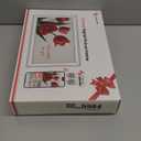 64GB Frameo 15.6" Digital Picture Frame Large 1920 x 1080 IPS FHD Touch Screen WiFi Electronic Photo Frames Share Moments Instantly Anywhere Best Gifts for Parents and Grandparents Brown Wood White