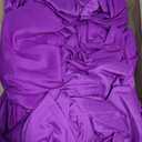 4 Pack Round Tablecloth 120 Inch Polyester Washable Fabric Table Covers for Wedding Dining Table Buffet Parties Banquet Decoration（Purple）