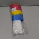 20 Pack Pansexual Pride Handheld Stick Flags for LGBTQ Parades Event, 12 Inches