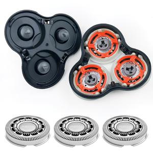 SH90 Replacement Heads for Philips Norelco Shaver Series 9000, SH90 Blades Complete Head, Sh90 Replacement Shaver Head for Series 9000(S9xxx) 8000(S8xxx), Double-Layer Blades with Base Bracket