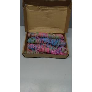 Sosation 200 Pcs Glow in The Dark Springs Cat Toys Kittens Wide Colorful Springs for Indoor Cats Jelly Color Plastic Coil Spiral Interactive Play Kitten Toys for Chase, Hunting and Exercise