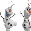 RoomMates Disney Frozen Olaf The Snow Man Peel and Stick Wall Decals by RoomMates, RMK2372SCS