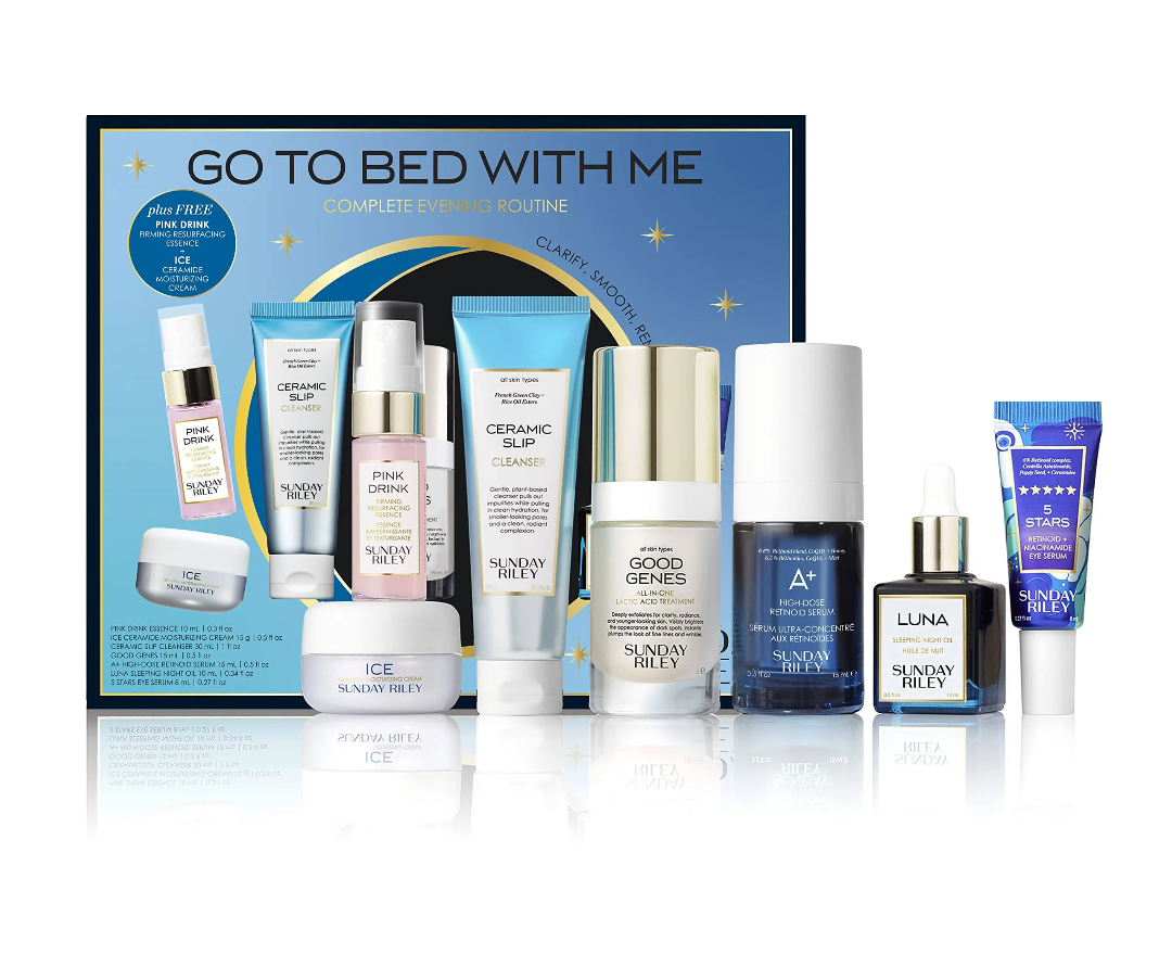Sunday Riley Go To Bed With Me Complete Evening Routine