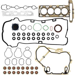Head Gasket Set, Compatible with 2010-2017 Chevy Equinox Captiva Impala Malibu, GMC Terrain, Buick LaCrosse Regal Verano 2.4 L Engine, # HS26517PT, HS54874, w/Intake & Exhaust Manifold Gasket Kit