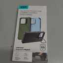 ESR for iPhone 16 Case with Stash Stand, Camera Control, 23FT Military-Grade Shock-Absorbing Drop Protection, Compatible with MagSafe Accessories, Magnetic Cyber Series, Black