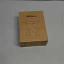 Wall Outlet Extender with Surge Protector, 6 AC Outlets, Shelf, 2 USB & USB C Charging Ports - Home & Dorm Plug Expander (White)